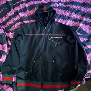 Gucci zip up hoodie